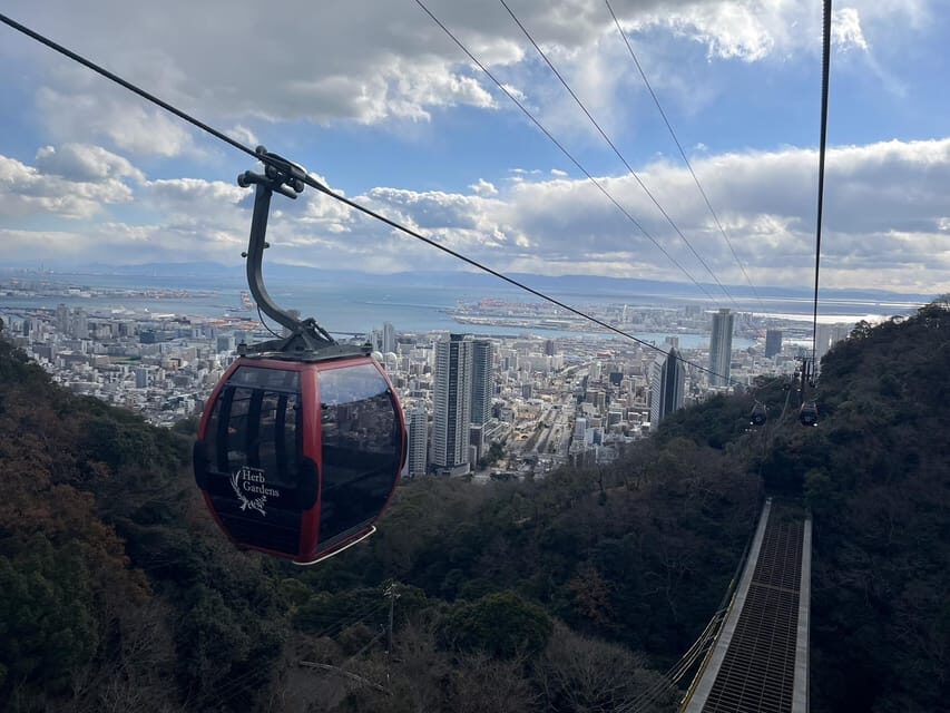 1-Day Walking Tour around Kobe : Mountains, Sea and Sake - Starting at Shin-Kobe: the ropeway climb and herb-garden payoff