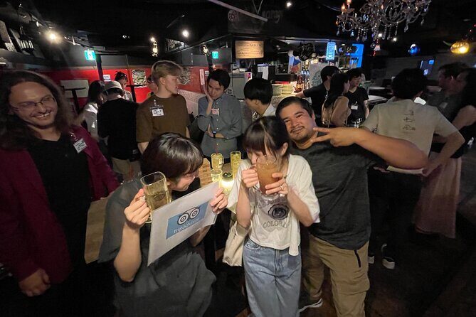 3-Hour Tokyo Pub Crawl Nightlife Welcome Guided Tour in Shibuya - Stop 1 and the first bar vibe: where the group gathers and energy starts
