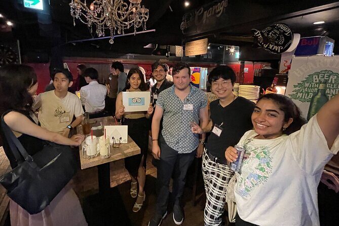 3-Hour Tokyo Pub Crawl Nightlife Welcome Guided Tour in Shibuya - Standing-bar stop at DRUM KAN Shibuya: cheap drinks energy, easy mixing