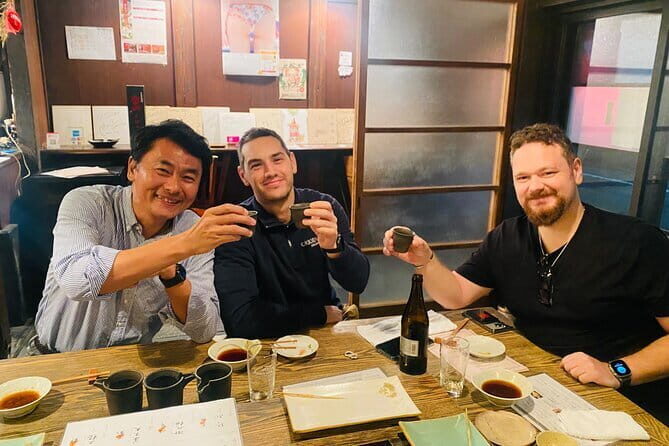 Bar Hopping Private Tour in Kyoto(WAKUWAKU area) - Stop 1: Tachinomi at a cozy standing bar with original food
