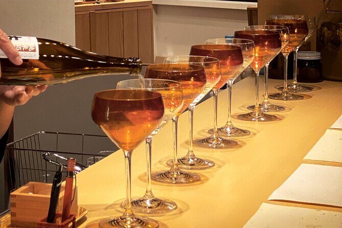 Experience Tasting Fukui's Local Sake in Lacquered Glasses - Junmai vs daiginjo: the glasses do the talking
