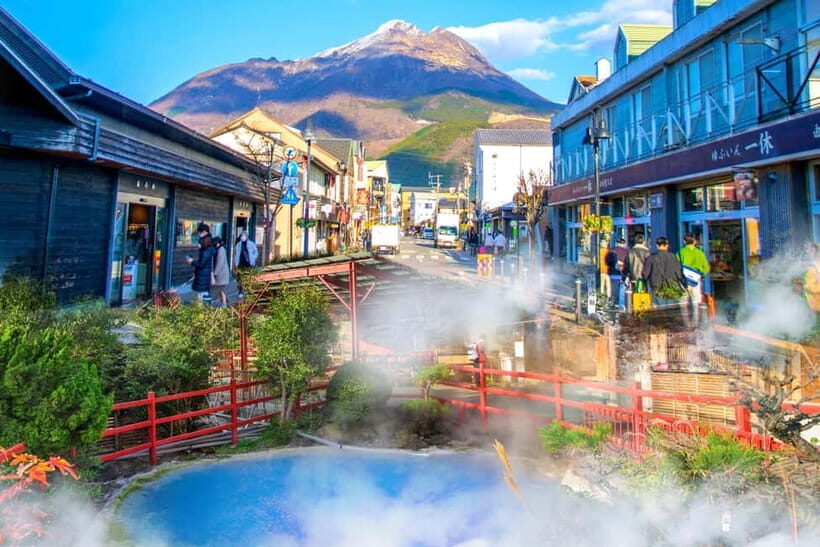 Fukuoka: Yufuin & Beppu Day Tour (Dazaifu / Brewery Options) - Beppu’s Kamado Jigoku: steam, color, and quick photo windows