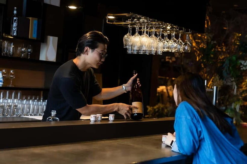 Ginza, Tokyo: Sake Experience with traditional vessels - Wine glasses and Kintsugi: the vessel lesson you’ll actually use