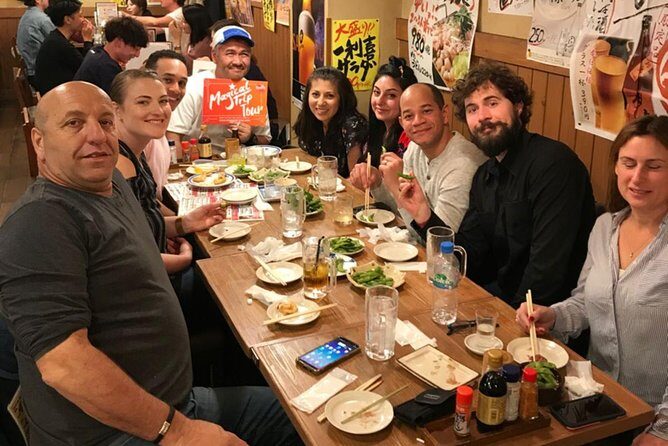 Hiroshima Izakaya Food and Drink Night Tour - Guides shape the night: Kaku, Yoko-san, Yuji, Hika, and others