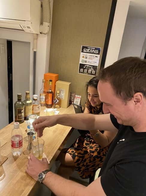 Invitation to Japanese Whisky: Exclusive TastingTime/Private - Straight whisky first, then 2 drops of water: the lesson that sticks