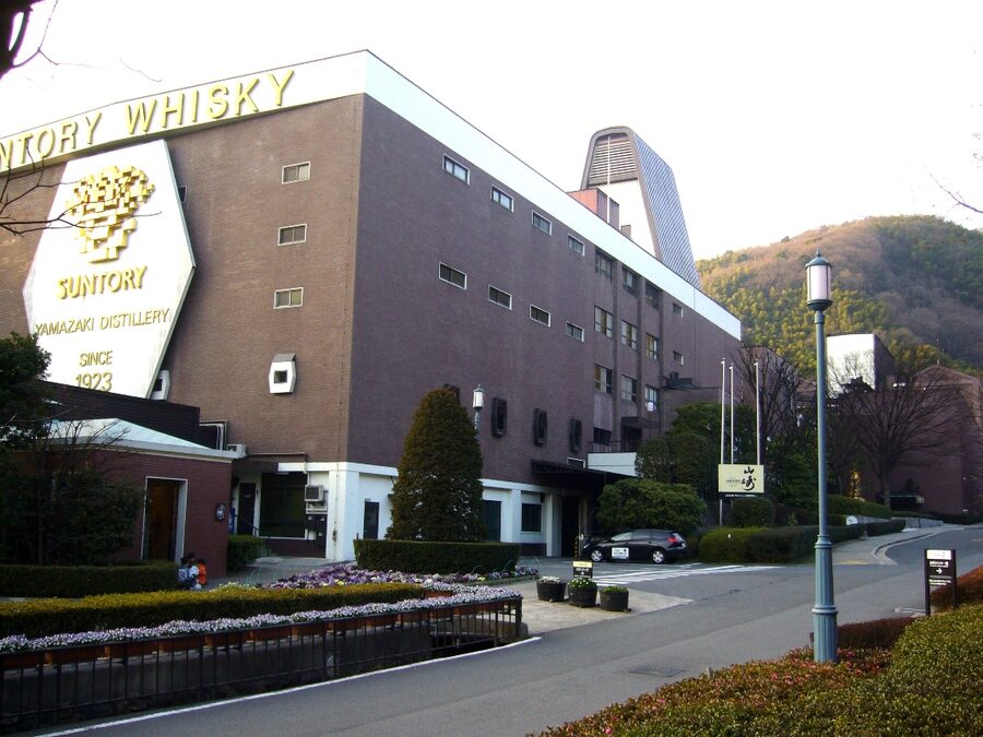 The Yamazaki Distillery exterior, the source of Suntory's flagship single malt