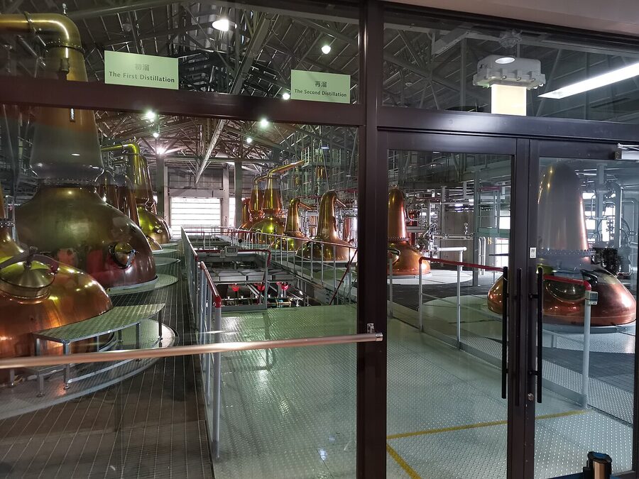 Hakushu pot still hall