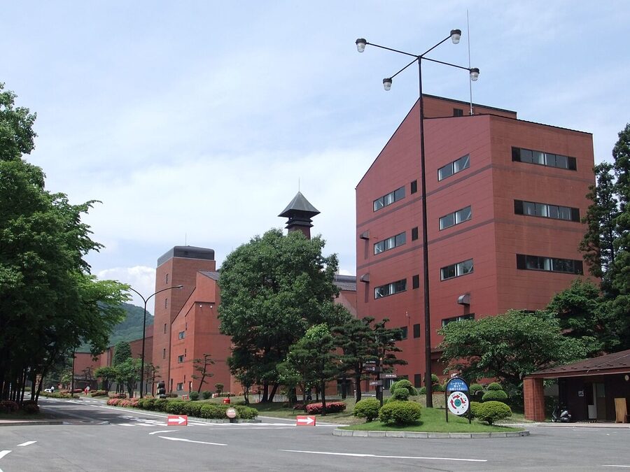 Approach to Miyagikyo distillery