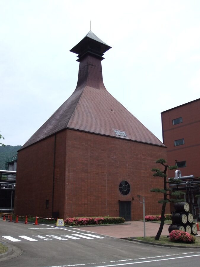 Maturation warehouse at Miyagikyo