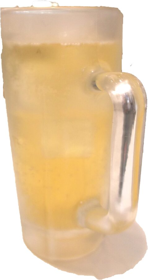 Japanese whisky highball with soda