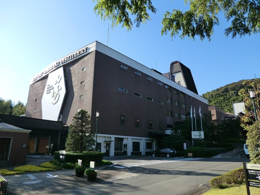 Suntory Yamazaki Distillery exterior in Osaka prefecture