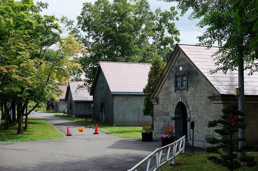 Nikka Yoichi Distillery grounds in Hokkaido
