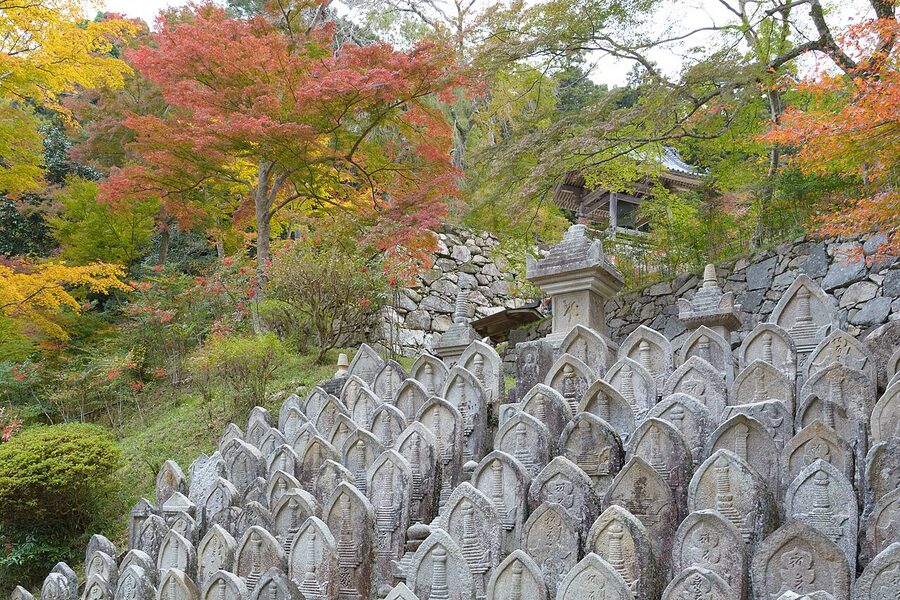 Shoryakuji temple grounds in Nara prefecture