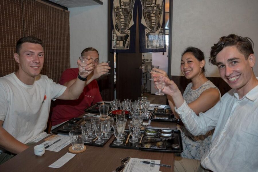 Kyoto: Insider Sake Brewery Tour with Sake and Food Pairing - The tasting room: learning to choose, not just to drink