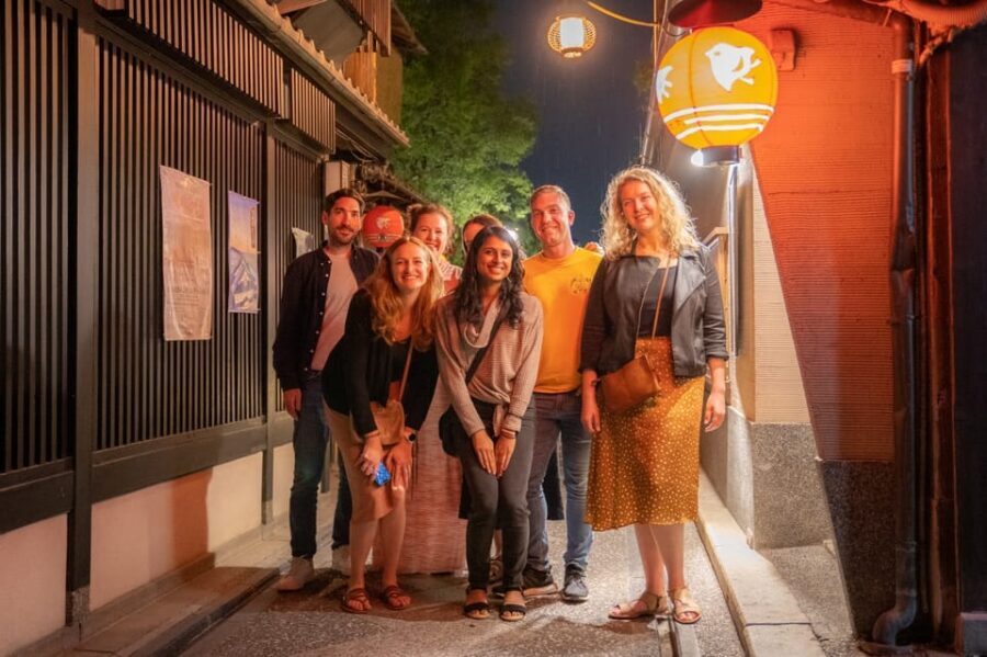 Kyoto: Izakaya Bars Guided Walking Tour - From the Disney Store to temples and hidden alleys on foot