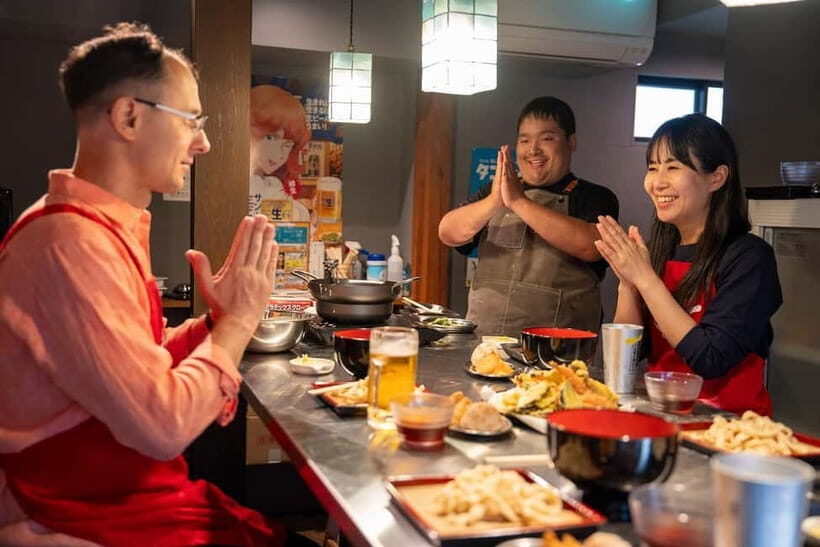 Kyoto Udon & Tempura Cooking Class with Professional Chefs - A hands-on Kyoto cooking class that starts with flour