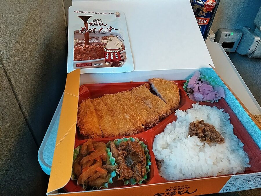 Yabaton tonkatsu bento box from Nagoya