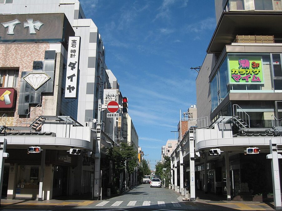 Niigata Furumachi-dori arcade in central Niigata