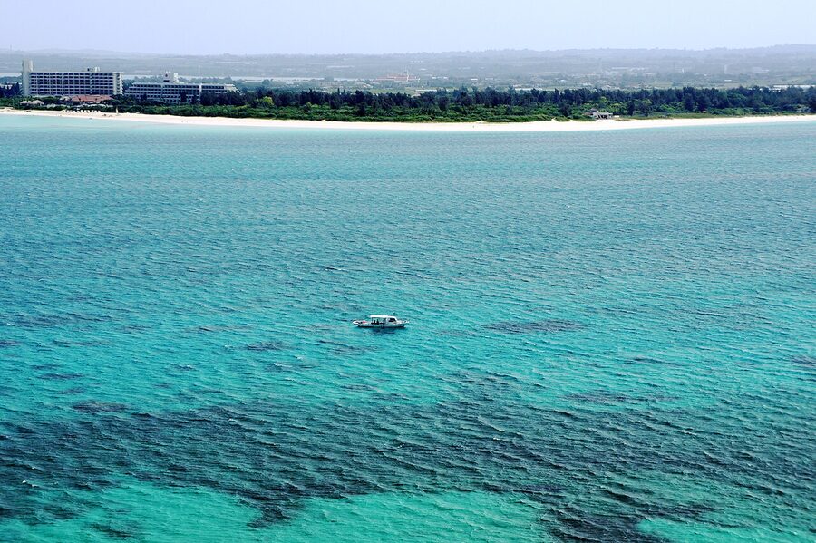 Yonaha Maehama beach Miyakojima Okinawa