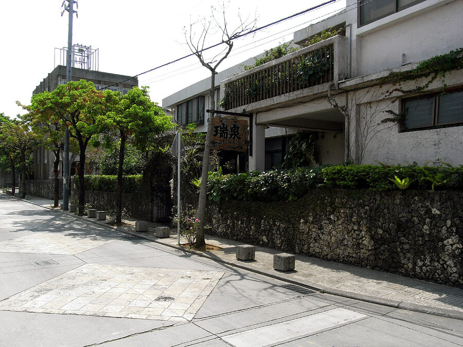 Zuisen distillery in Shuri Naha Okinawa