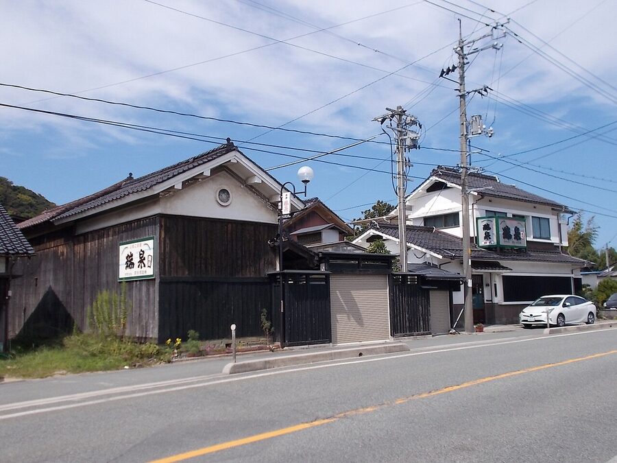 Awamori distillery shop interior Naha