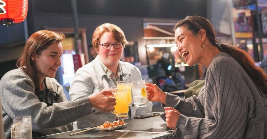 Osaka: Bar-Hopping Night Tour in Namba - Meeting at FamilyMart Namba 1-chome: the easiest start you’ll have