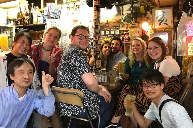 Osaka Bar Hopping Night Walking Tour in Namba (3 bars, 6 tastes) - Shinsaibashi-suji pass and the Glico billboard moment
