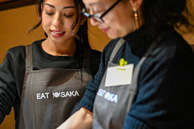 Osaka Cooking Class and Sake Tasting with Local Supermarket Visit - Sake tasting with your meal: small pours, big context