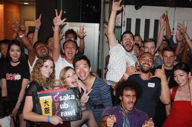 Osaka Pub Crawl and Nightlife Tour - The Social Part: Meeting People Without Losing Your Pace