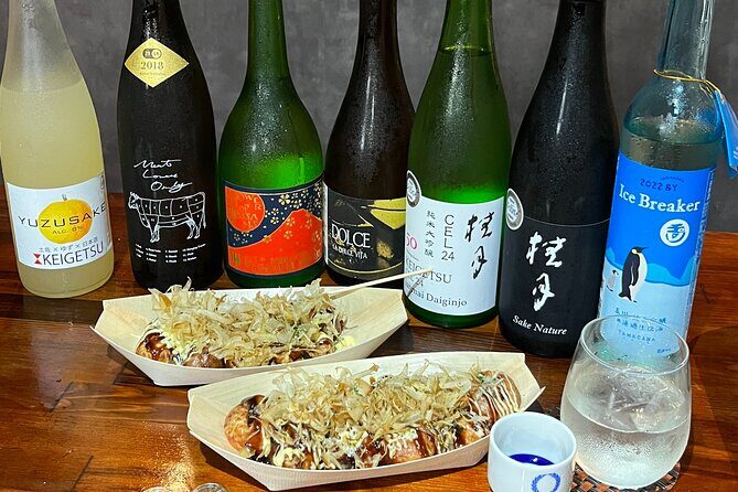 Osaka Sake Tasting & Takoyaki Cooking Experience - Takoyaki DIY: making Osaka’s grilled octopus balls (and getting help)