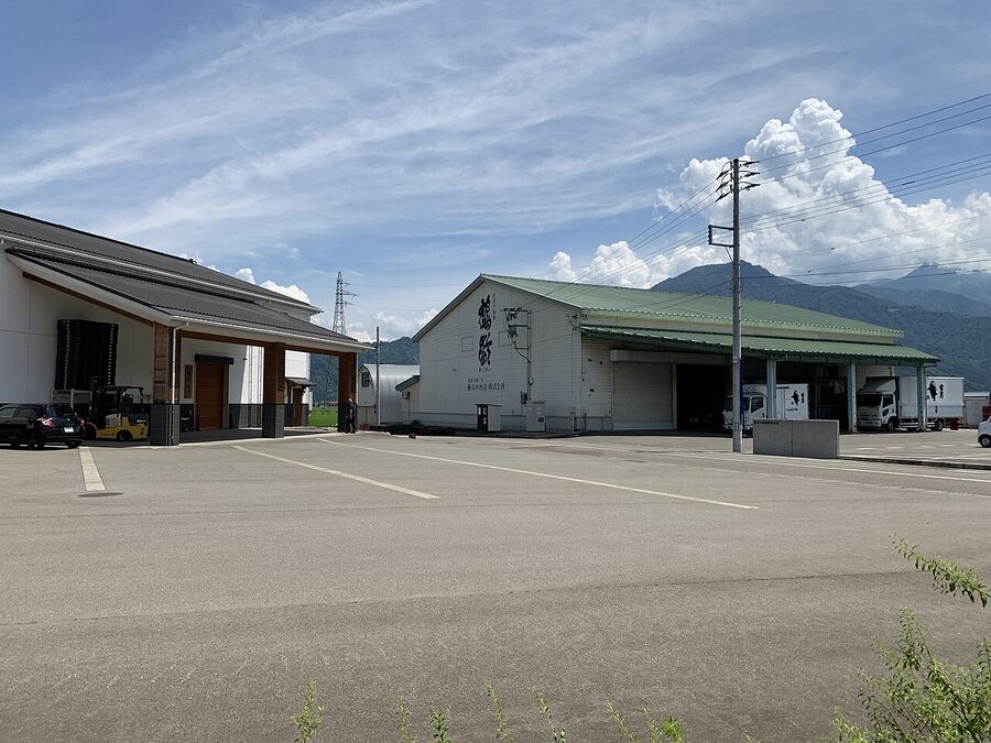 Aoki Shuzo yard in Minamiuonuma Niigata