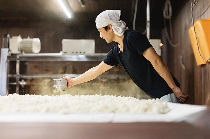 Sake Heritage Nagoya Brewer’s Insights and Tastings tour - The tōji explains the modern brewing process (and you might see live work)