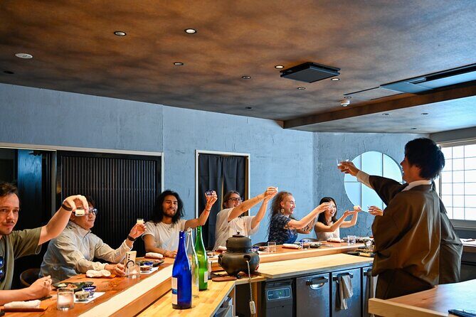 Sake "Omakase" in Osaka : Guided Tasting by a Active Sake brewer - The 7-sake tasting: how to taste like you actually mean it