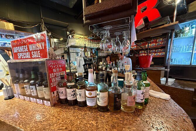 Samurai Guide Sho’s:Kichijoji Night Training–Drink & Dish Pairing - Stop 4: Sushi Finale at Harmonica Yokocho—Your Favorite Sake with Seasonal Bites