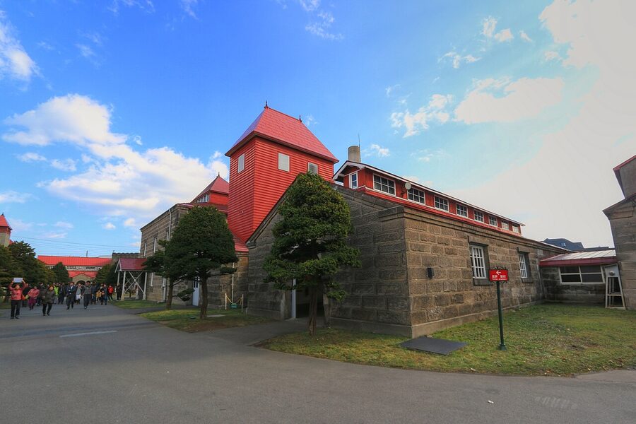 Nikka Yoichi distillery stone warehouses