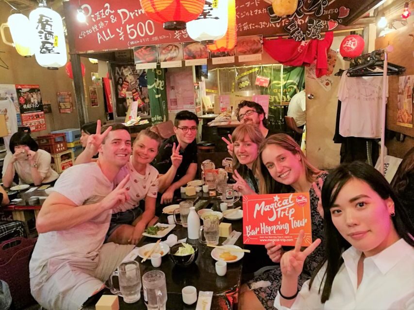 Shibuya Meltdown Night Tour: All-You-Can-Drink Bar Hopping - Your guide is the secret ingredient: Lam, Masa, Yuki and more