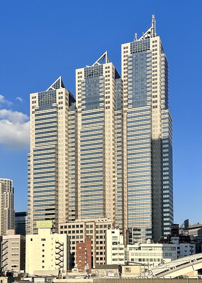 Shinjuku Park Tower, home of the Park Hyatt and New York Bar