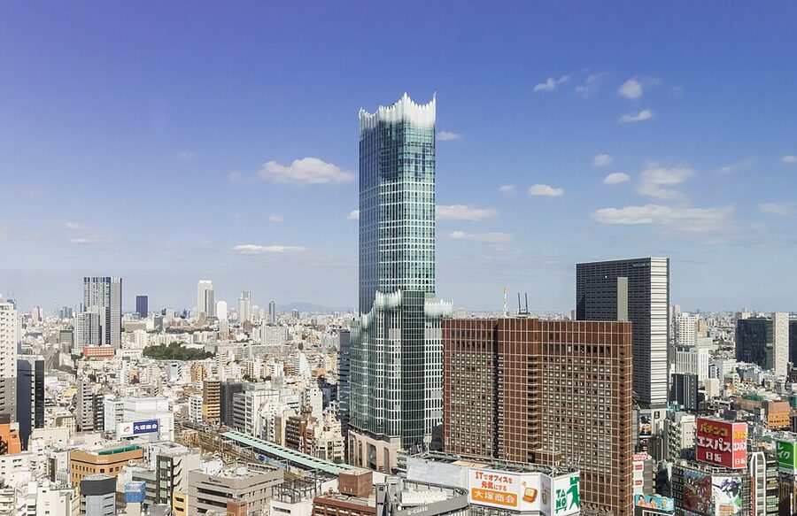Tokyu Kabukicho Tower exterior, the venue housing Kabuki Yokocho