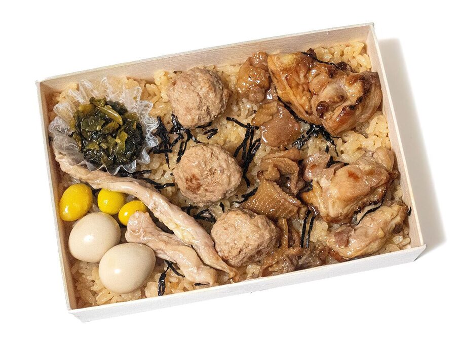 Hakata yakitori ekiben from Hakata Station