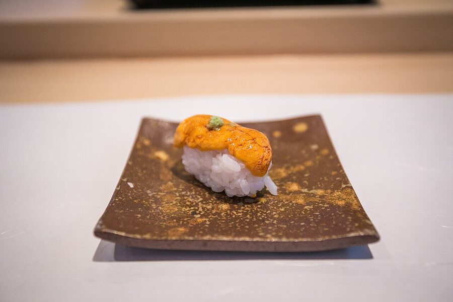 Uni sea urchin gunkan