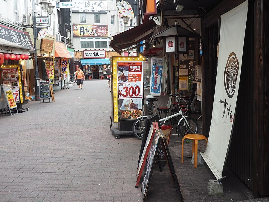 Akabane Ichiban-gai shopping street Tokyo