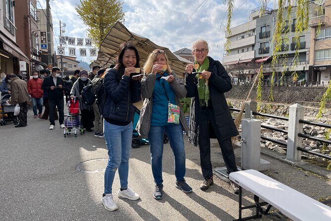 Takayama Local Cuisine, Food & Sake Cultural Tour with Government-Licensed Guide - Morning Market stop 2: Miyagawa Morning Market by the Miya River