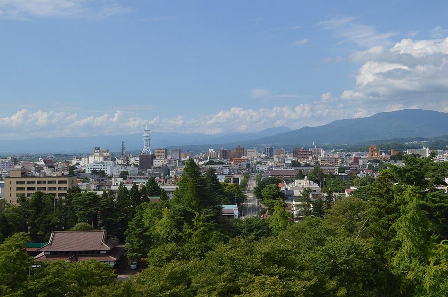 Aizuwakamatsu townscape