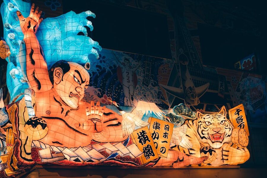 Aomori Nebuta festival float