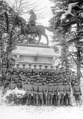 Statue of Date Masamune at Aoba Castle, Sendai
