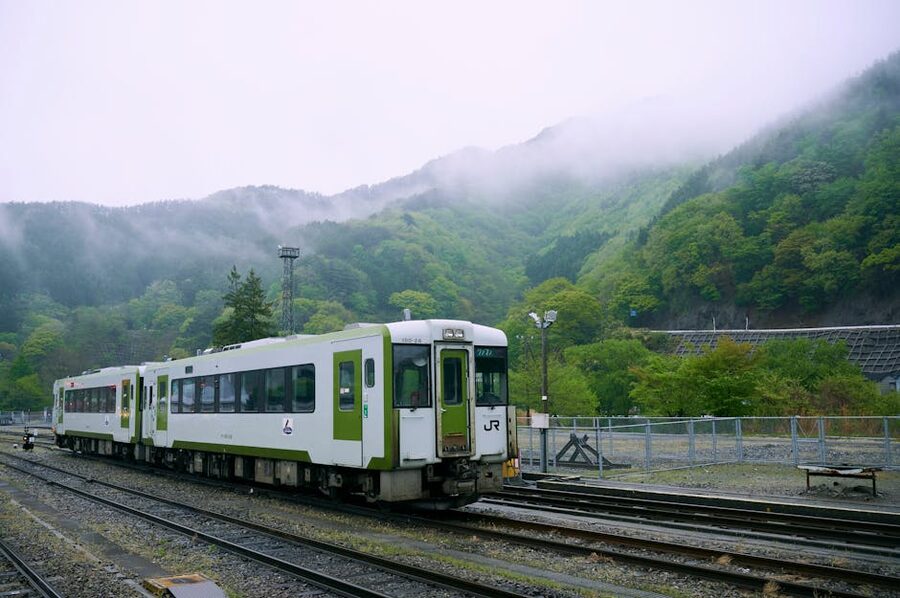 Kamaishi train in Iwate, Tohoku
