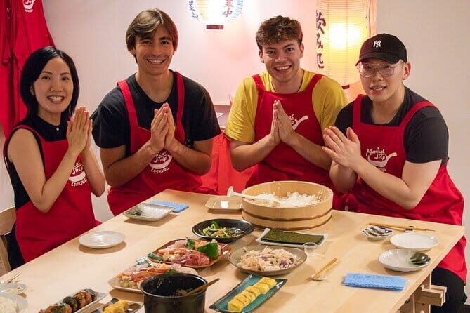 Tokyo Night Cooking Class: 5 Home-Cooked Japanese Dishes - Key highlights to know before you go
