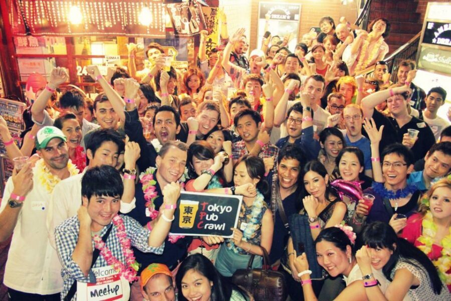 Tokyo: Pub Crawl and Bar Tour - First venue until 8:15 PM: when the group gels