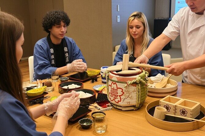 Tokyo Sushi Making Class : Sake Ceremony & Matcha Experience - Asakusa Sake, Sushi, and Matcha in About 90 Minutes