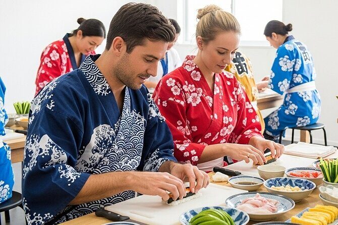 Tokyo Sushi Making Class : Sake Ceremony & Matcha Experience - What You’ll Make and Eat (So You’re Not Guessing)